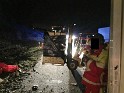 VU LKW umgestuerzt A 3 Rich Frankfurt Hoehe Koenigswinter Ittenbach P07